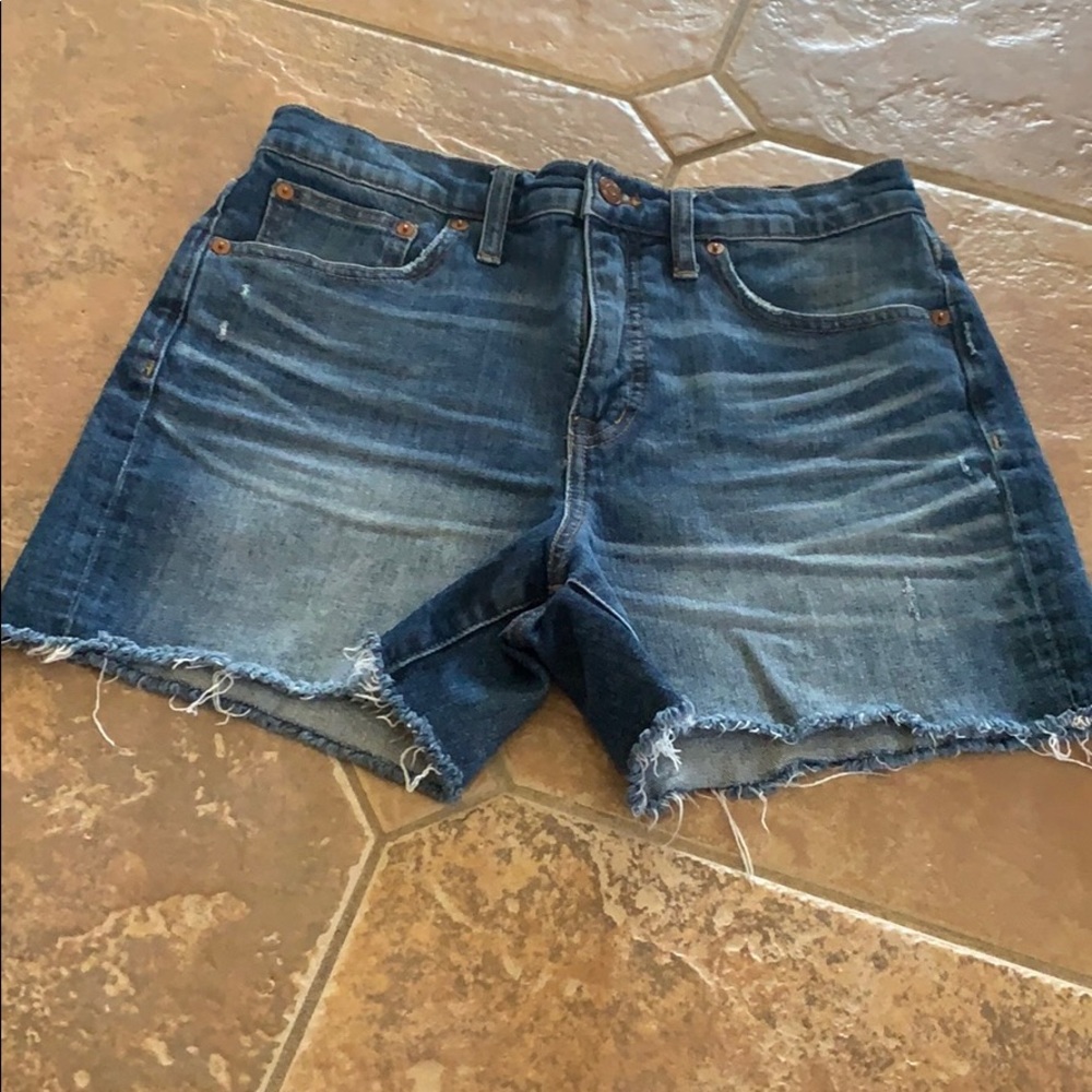High rise shorts